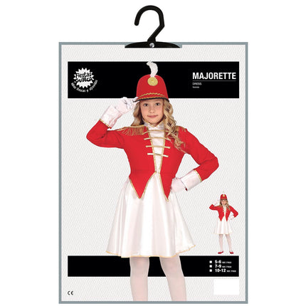 Majorette pige kostume