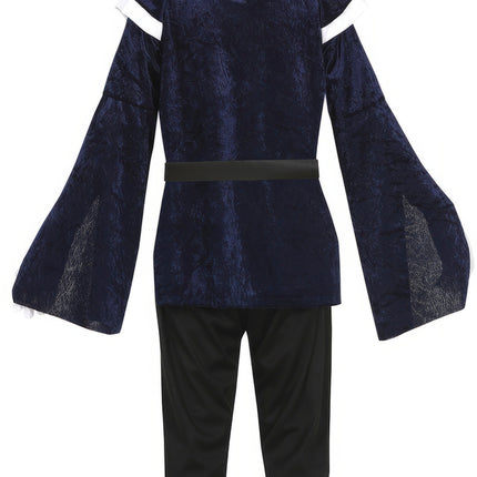 Musketer-kostume dreng blå