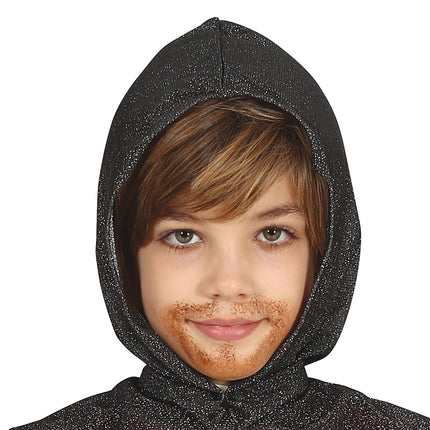 Ridderkostume dreng rød