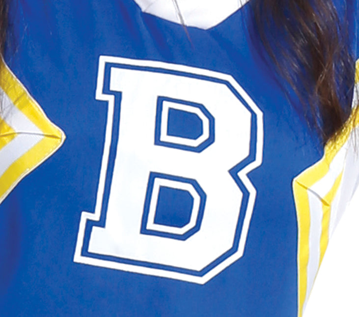 Cheerleader-dragt Teenager