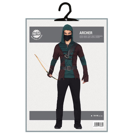 Bueskytte kostume dreng 14/16 år