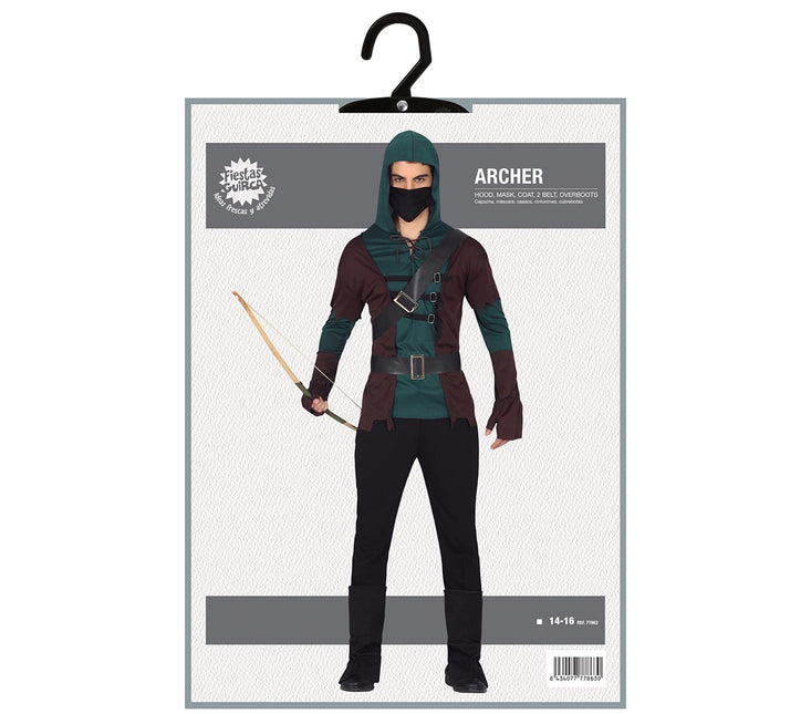 Bueskytte kostume dreng 14/16 år