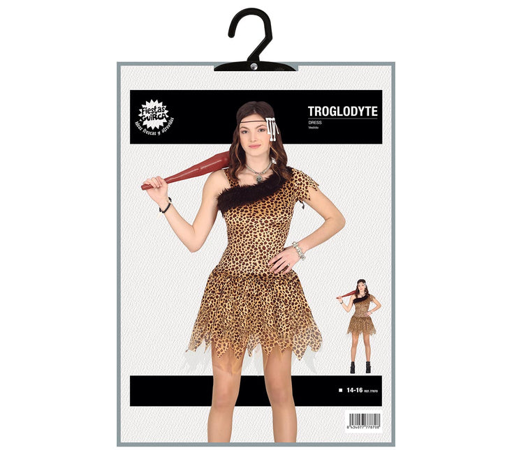 Hulemandskostume pige 14/16 år