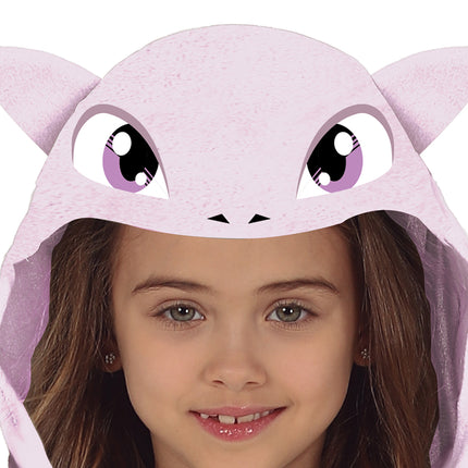 Kattekostume barn lilla