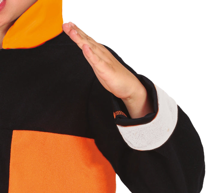 Ninja kostume dreng orange sort