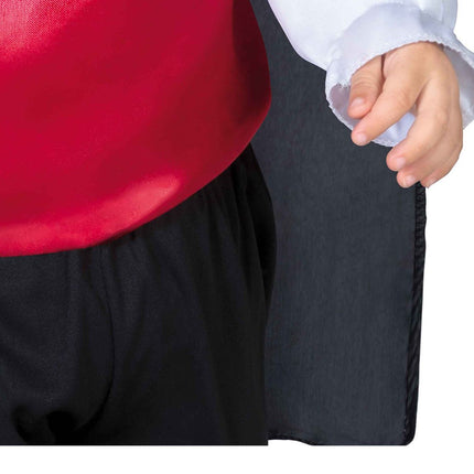 Vampyr halloweenkostume baby hvid