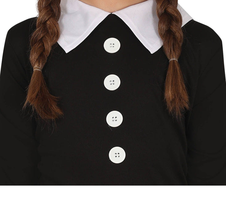 Onsdag Halloween kostume pige