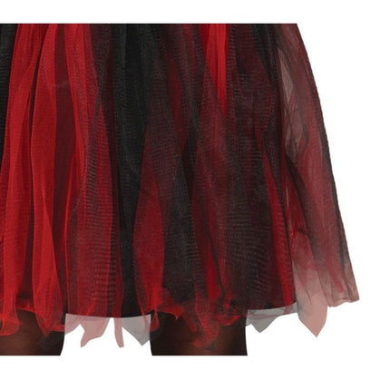 Harlekin halloweenkostume pige