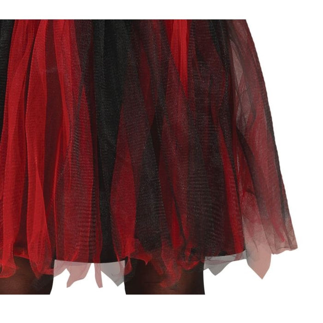 Harlekin halloweenkostume pige