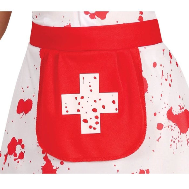 Søster halloweenkostume pige blod