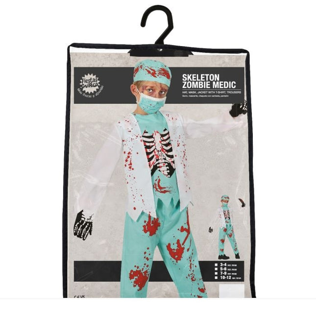 Doktor halloweenkostume barn blod