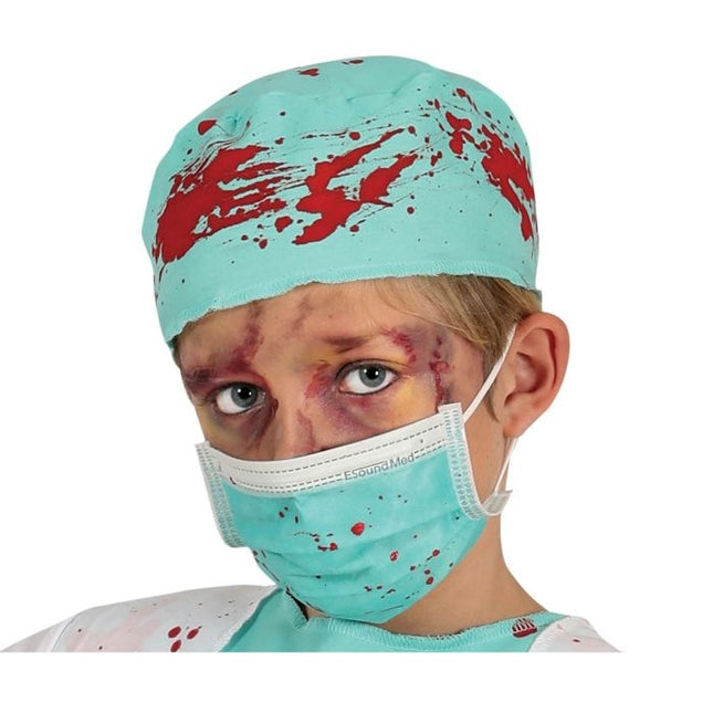 Doktor halloweenkostume barn blod