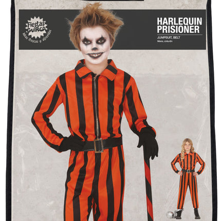 Halloween-kostume barn Harlekin-fange