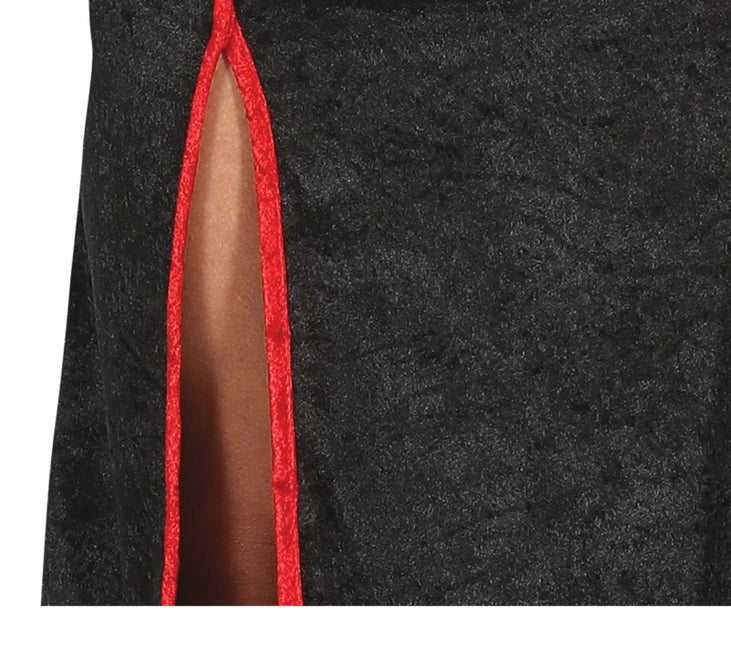 Vampyr halloweenkostume til damer rød