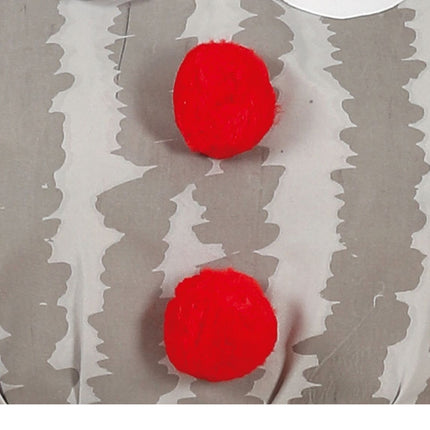 Gyserklovn Halloween-kostume til damer Grå