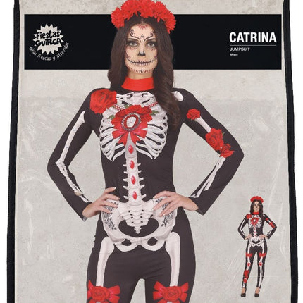 Dia De Los Muertos-kostume til damer