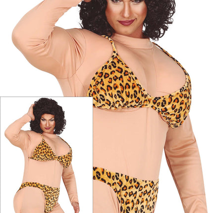 Draq Queen-kostume Bikini til mænd