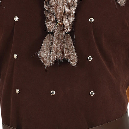 Vikingekostume mænd brun