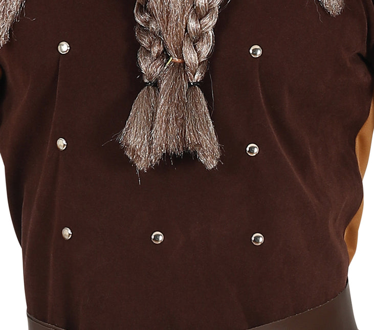 Vikingekostume mænd brun