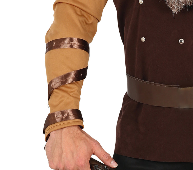 Vikingekostume mænd brun