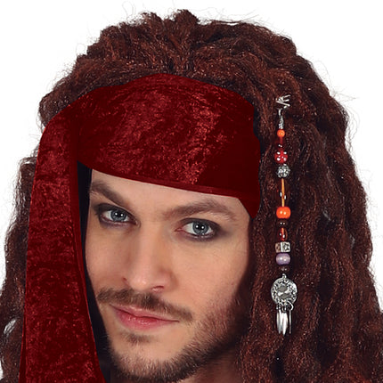 Piratkostume mænd med bælte