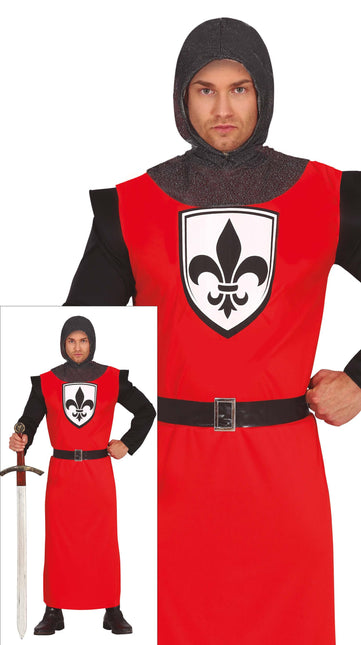 Ridderkostume mænd middelalderen