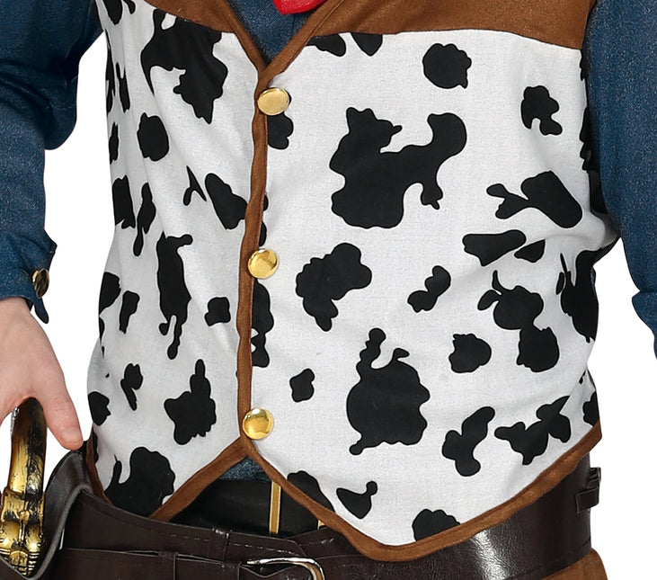 Cowboy kostume mænd brun