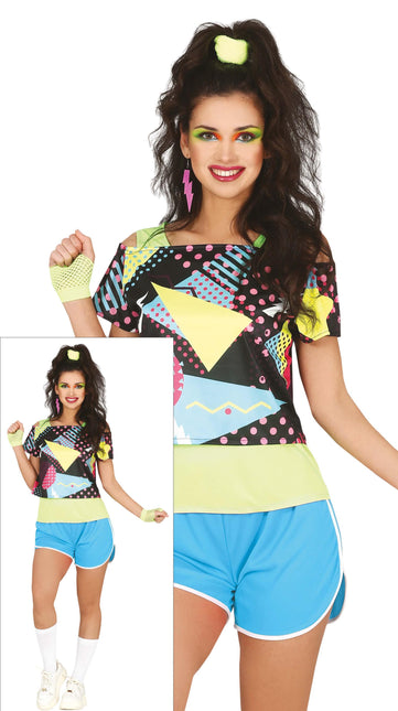 Atletkostume til damer Farvet