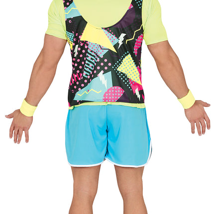 Atlet kostume mænd farvet