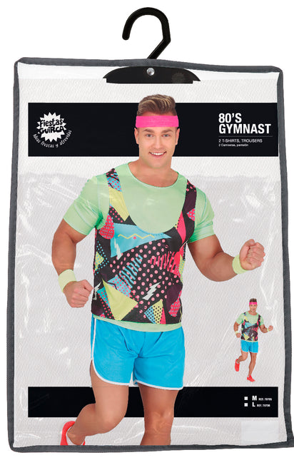 Atlet kostume mænd farvet