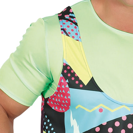 Atlet kostume mænd farvet