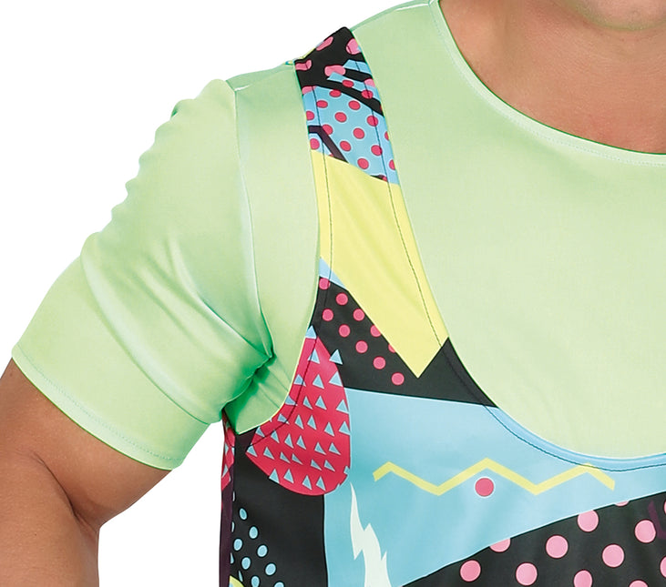 Atlet kostume mænd farvet