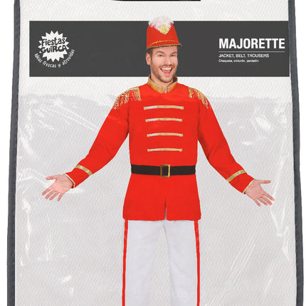Majorette kostume mænd