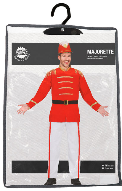 Majorette kostume mænd