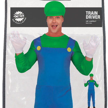 Super Mario-kostume Luigi til mænd