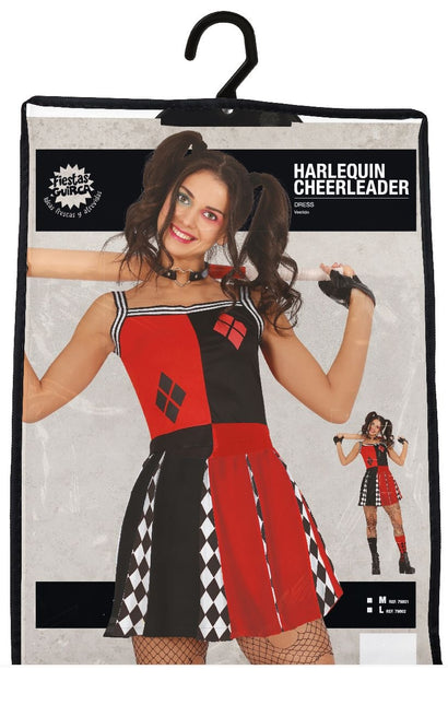 Harkaline Halloween-kostume Cheerleader til damer