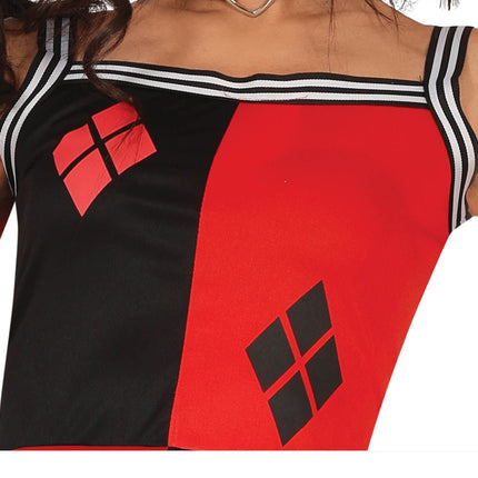 Harkaline Halloween-kostume Cheerleader til damer