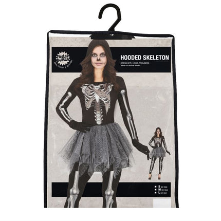 Skelet Halloween-kostume Tutu til damer