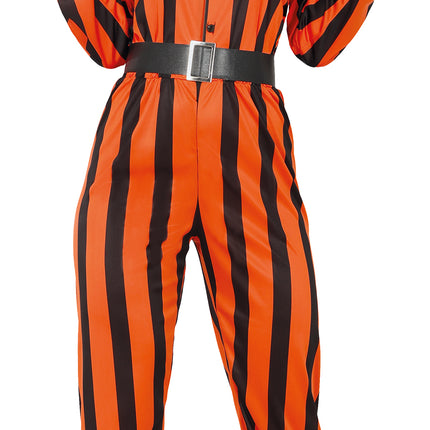 Halloween-jumpsuit til damer Harlekin-fange