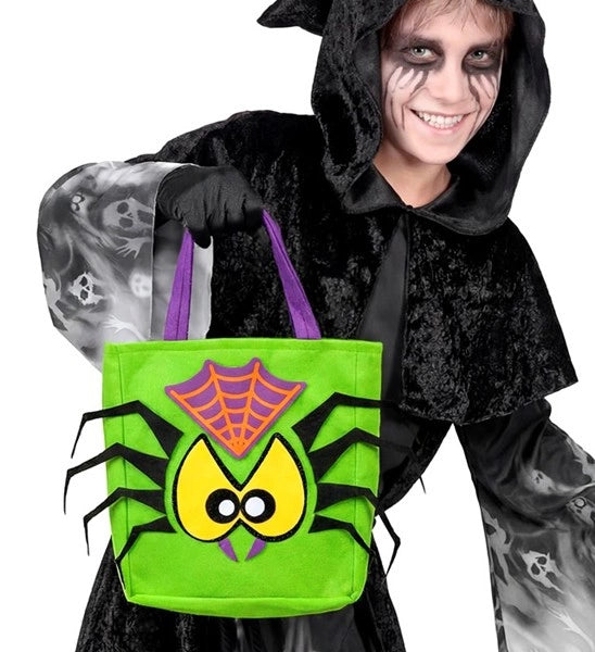 Trick or Treat-taske med edderkop