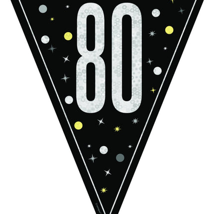 80 Jaar Vlag 2,74m van Unique koop je bij Partywinkel