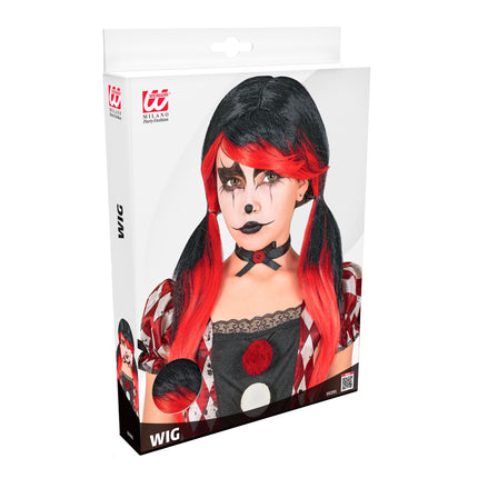 Halloween-paryk – gyserklovn