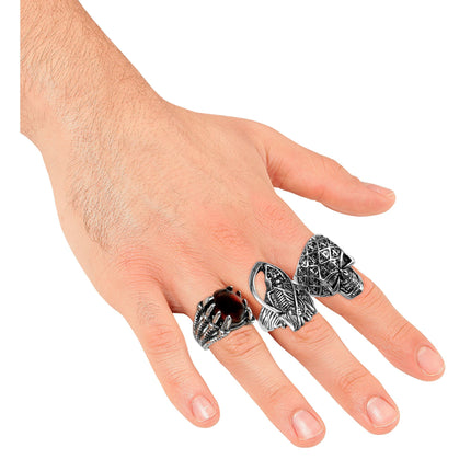Halloween-ringsæt, 3 stk.