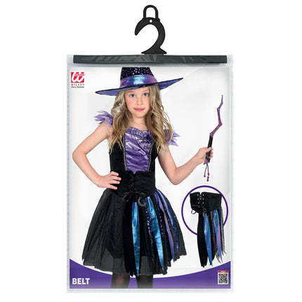 Halloween-bælte til børn med stjerner og måne