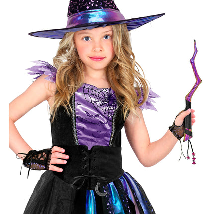 Halloween-håndtilbehør til børn med stjerner og måne