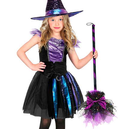 Halloween-heksekost 85 cm