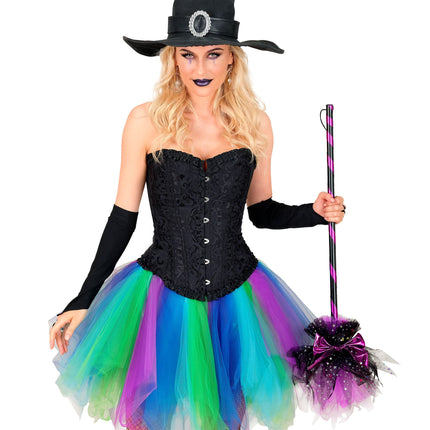 Halloween-heksekost 85 cm