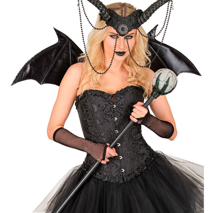Halloween-vinger – flagermus, 84 cm