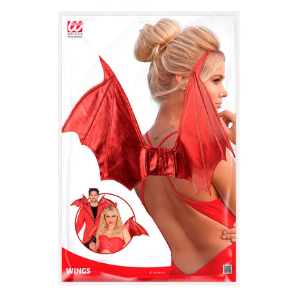 Halloween-vinger – Djævel 84 cm
