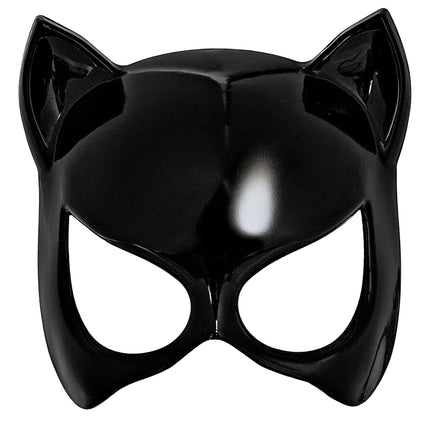 Halloween-maske: Sort kat